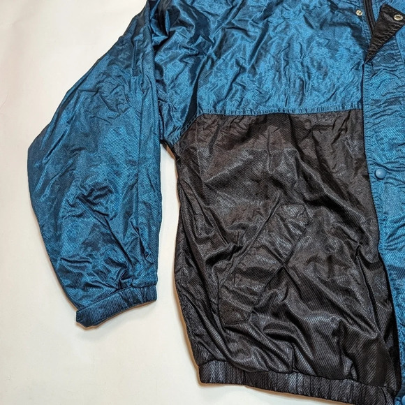 Vintage Sun Mountain Cirrus Rainsuit Men’s Full Zip Jacket Size XL Teal Green - Picture 8 of 10